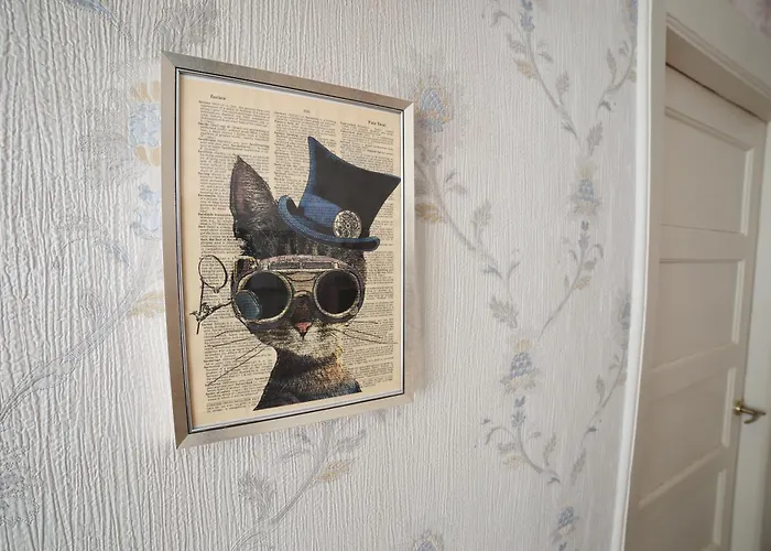 Dzīvošana ģimenē Bright, Quit For Up To 4 With Breakfast Riga